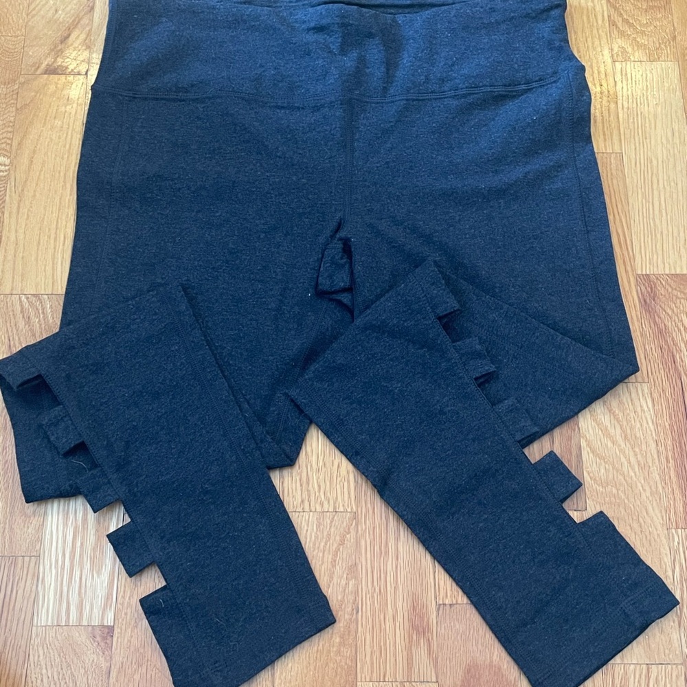 Ladies dark heather grey Leggings